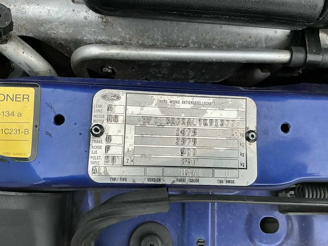 1996 ford escort cabrio 1.8 xr3i personenauto - afbeelding 8 van  16