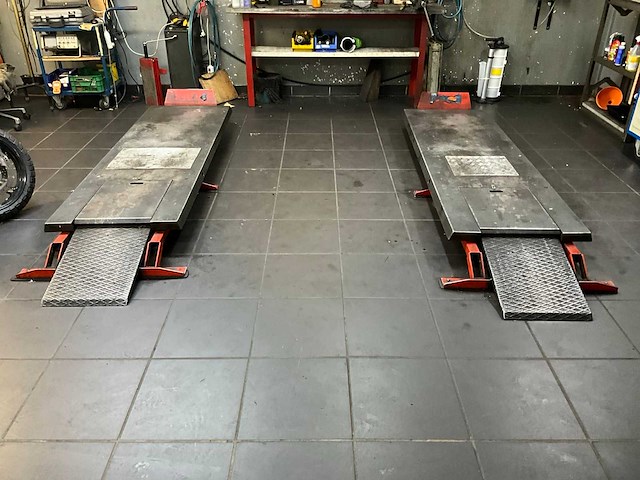 1996 grazia smt4-5 motorhefbrug 500kg (2x) - afbeelding 2 van  6