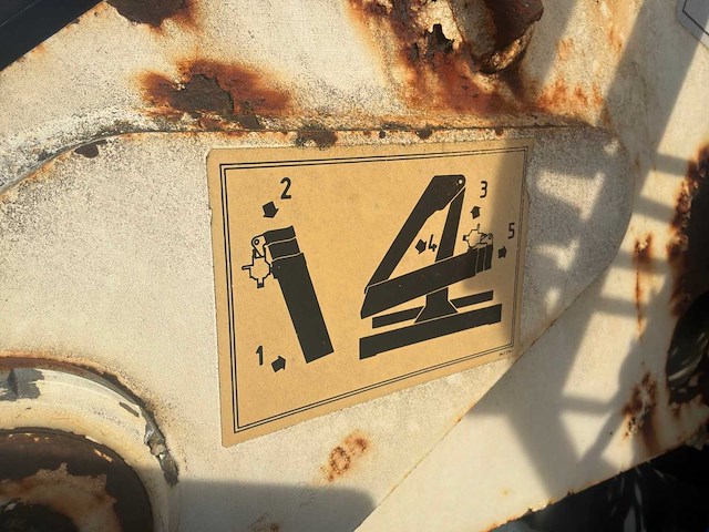 1996 hiab r-125-f1 vrachtwagen kraan - afbeelding 8 van  24