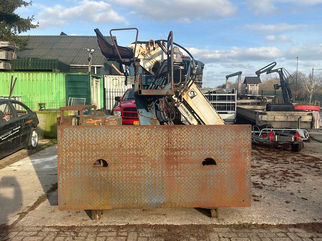 1996 hiab r-125-f1 vrachtwagen kraan - afbeelding 14 van  16