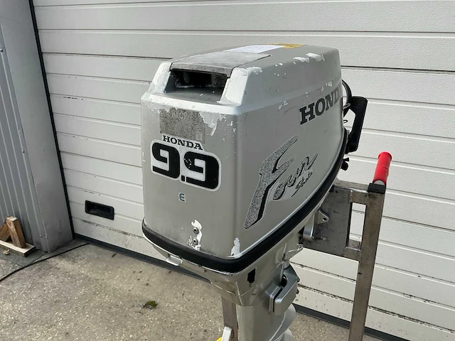 1996 honda 9.9 pk 4 takt langstaart buitenboordmotor - afbeelding 4 van  9