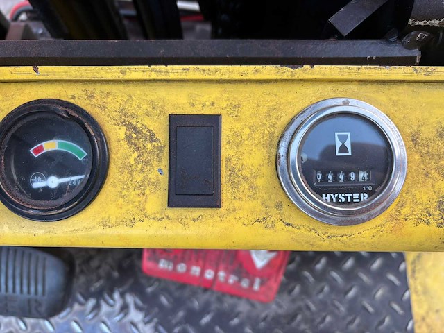1996 hyster 1.50 vorkheftruck - afbeelding 2 van  11