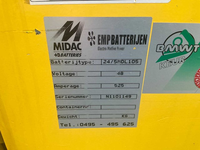 1996 hyster e2.00xms vorkheftruck - afbeelding 6 van  36