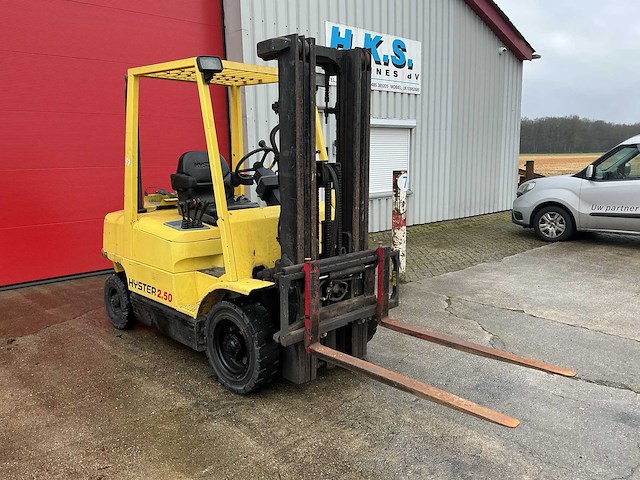 1996 hyster h 2.50 xm 2.500 kg vorkheftruck - afbeelding 6 van  12