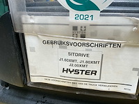 1996 hyster j1.80xmt vorkheftruck - afbeelding 19 van  27