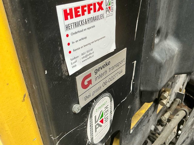 1996 hyster j1.80xmt vorkheftruck - afbeelding 21 van  24
