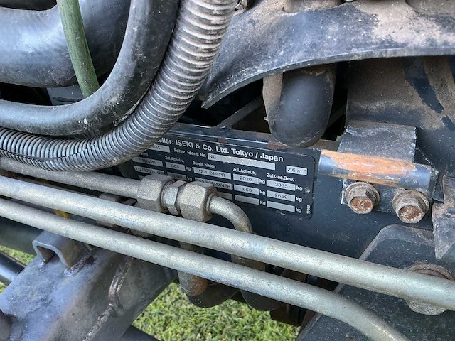 1996 iseki 5040a (ta serie) vierwielaangedreven landbouwtractor - afbeelding 9 van  11