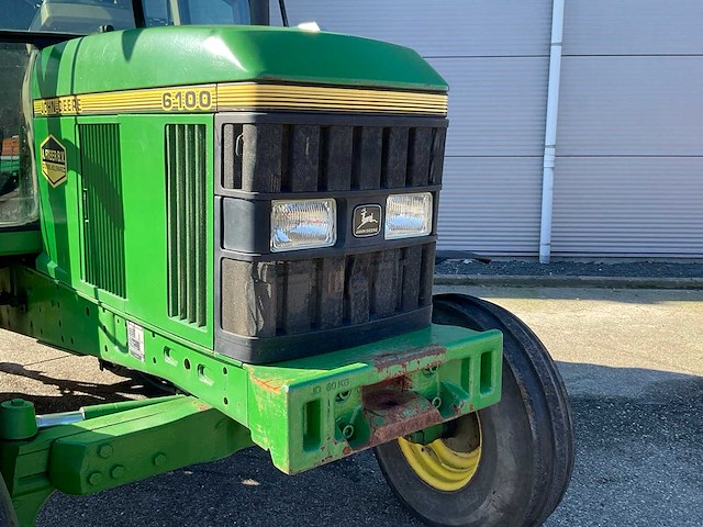 1996 john deere 6100 tweewielaangedreven landbouwtractor - afbeelding 25 van  26
