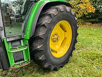1996 john deere 6400 vierwielaangedreven landbouwtractor met voorlader - afbeelding 20 van  42