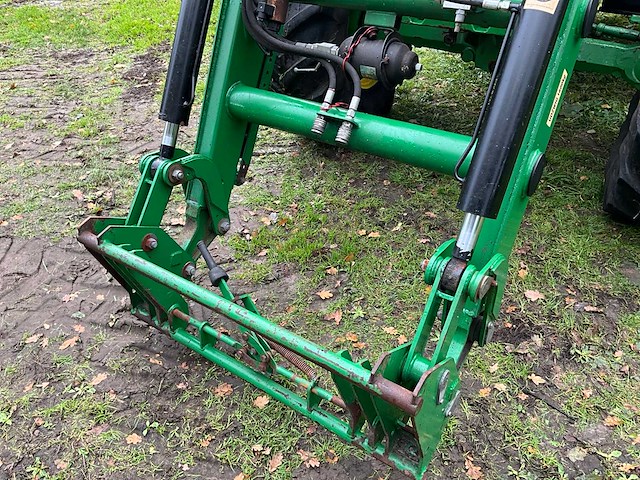 1996 john deere 6400 vierwielaangedreven landbouwtractor met voorlader - afbeelding 26 van  42