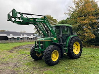 1996 john deere 6400 vierwielaangedreven landbouwtractor met voorlader - afbeelding 2 van  42