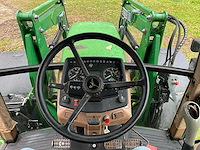 1996 john deere 6400 vierwielaangedreven landbouwtractor met voorlader - afbeelding 31 van  42