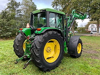 1996 john deere 6400 vierwielaangedreven landbouwtractor met voorlader - afbeelding 6 van  42