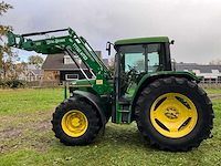 1996 john deere 6400 vierwielaangedreven landbouwtractor met voorlader - afbeelding 9 van  42