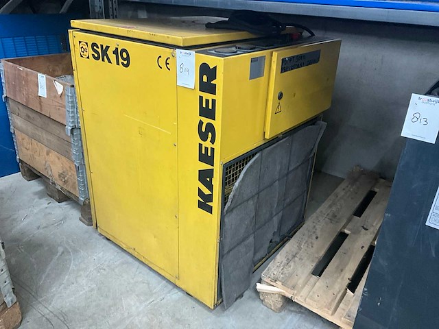 1996 kaeser sk19 schroefcompressor - afbeelding 1 van  7