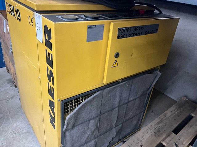 1996 kaeser sk19 schroefcompressor - afbeelding 3 van  7