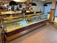 1996 koning bonbon koelvitrine + presentatiemeubel