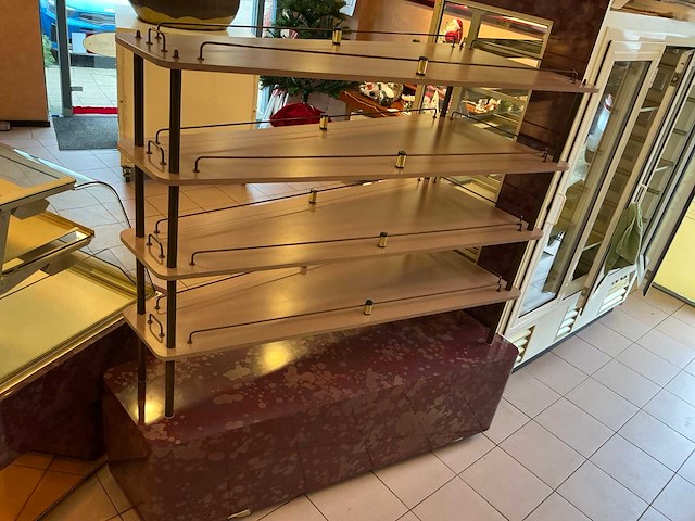 1996 koning bonbon koelvitrine + presentatiemeubel - afbeelding 7 van  9