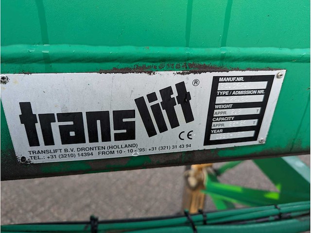 1996 lag o-2-33 ezcl translift chassis - afbeelding 13 van  15