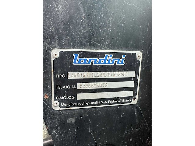 1996 landini 7880 tweewielaangedreven landbouwtractor - afbeelding 8 van  9