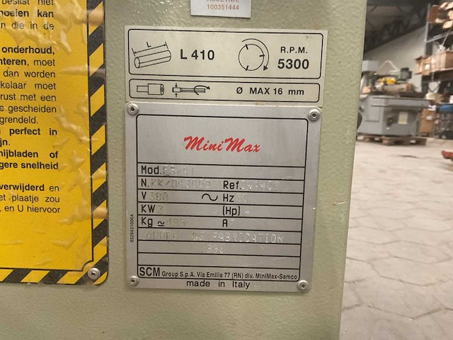 1996 lazzari base 45 freesmachine - afbeelding 1 van  7