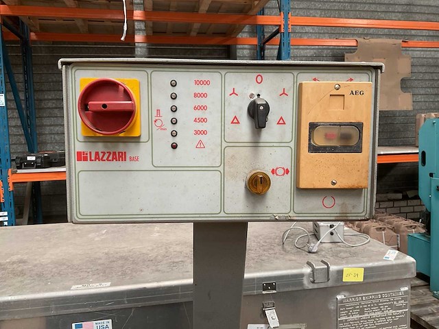 1996 lazzari base 45 hout freesmachine - afbeelding 7 van  8