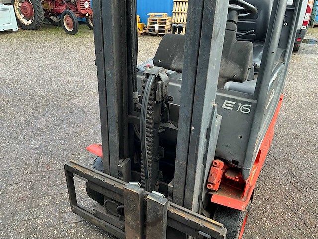 1996 linde e16 vorkheftruck - afbeelding 15 van  18