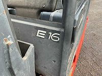 1996 linde e16 vorkheftruck - afbeelding 16 van  18