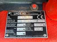 1996 linde e16s vorkheftruck - afbeelding 7 van  10