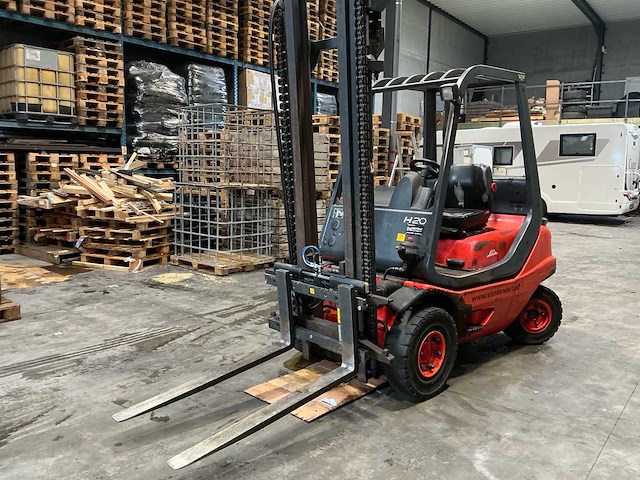 1996 linde h20d-02 vorkheftruck - afbeelding 18 van  20