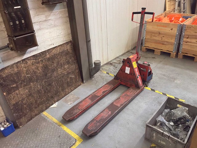 1996 logitrans ehl 1000/3 elektrische hand palletwagen - afbeelding 1 van  6