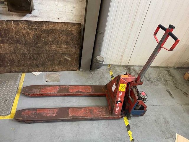1996 logitrans ehl 1000/3 elektrische hand palletwagen - afbeelding 2 van  6