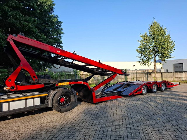 1996 lohr truck and machine transporter oplegger - afbeelding 1 van  31