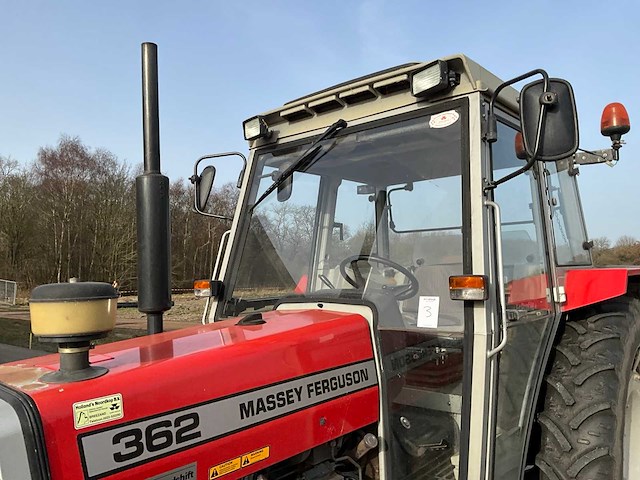 1996 massey ferguson 362 18 speedshift tweewielaangedreven landbouwtractor - afbeelding 23 van  34