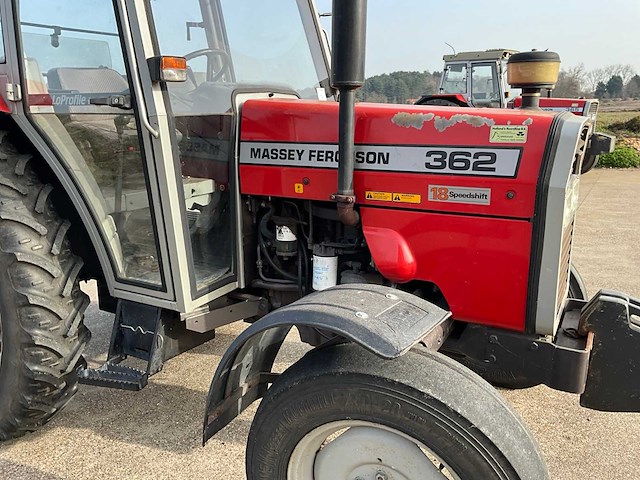 1996 massey ferguson 362 18 speedshift tweewielaangedreven landbouwtractor - afbeelding 27 van  34