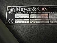 1996 mayer & cie mv4-3.2 rondbreimachine - afbeelding 7 van  39