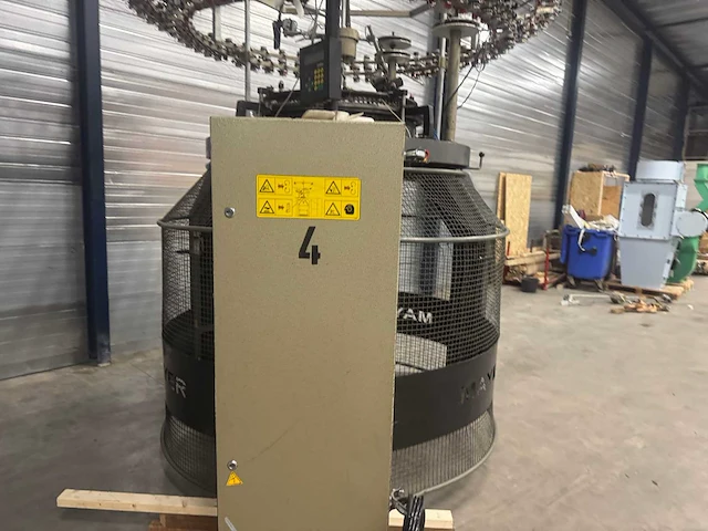 1996 mayer & cie mv4-3.2 rondbreimachine - afbeelding 36 van  39