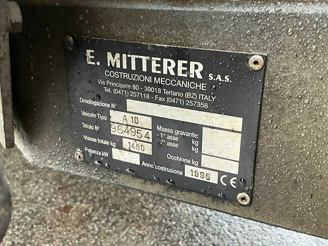 1996 mitterer boomgaard spuit - afbeelding 7 van  15