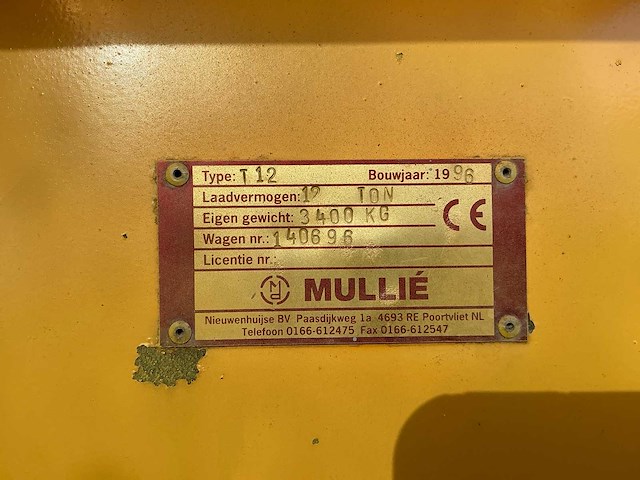 1996 mullié t12 kipper - afbeelding 29 van  36