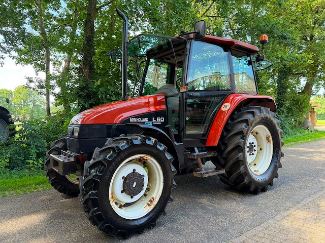 1996 new holland fiat agri l60 vierwielaangedreven landbouwtractor - afbeelding 1 van  11