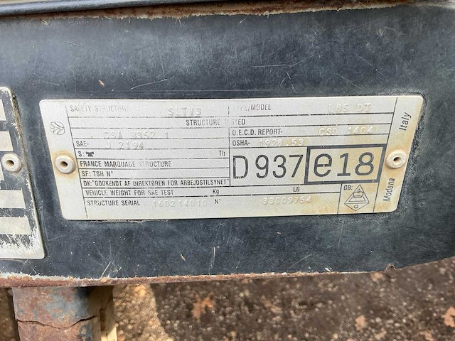 1996 new holland l85 dt vierwielaangedreven landbouwtractor - afbeelding 41 van  47