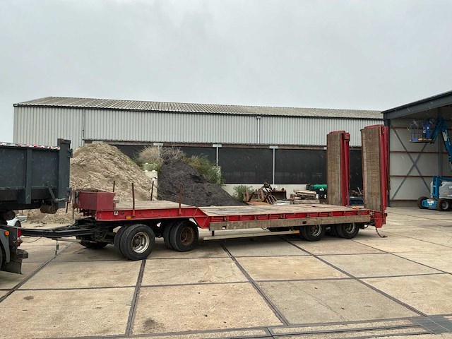 1996 nooteboom asd-40-22 getrokken dieplader aanhanger - afbeelding 1 van  16