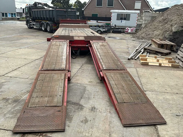 1996 nooteboom asd-40-22 getrokken dieplader aanhanger - afbeelding 10 van  16