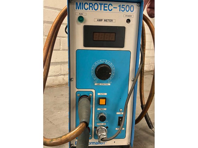 1996 normalien microtec 1500 matrijs lasmachines - afbeelding 2 van  5