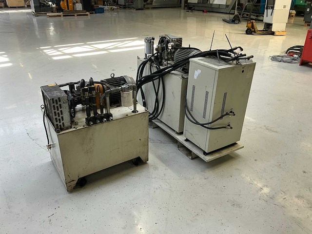 1996 oilcon hbo-250pta hydraulisch aggregaat (2x) - afbeelding 1 van  8