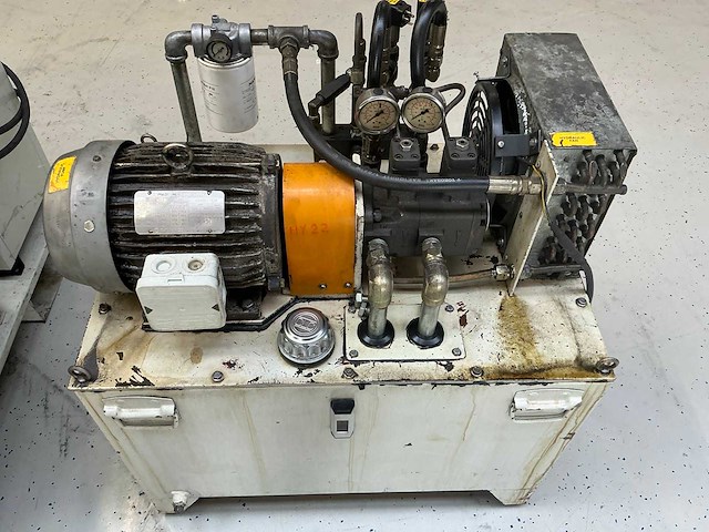 1996 oilcon hbo-250pta hydraulisch aggregaat (2x) - afbeelding 4 van  8