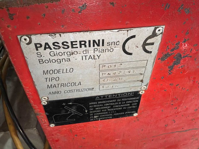 1996 passerini p012 e1e lasmanipulator - afbeelding 8 van  8
