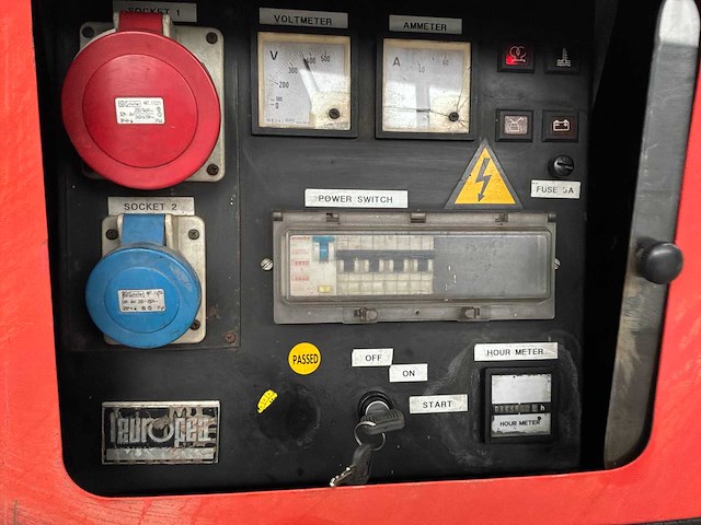 1996 pramac tleds 15s noodstroomaggregaat, “15kva” - afbeelding 10 van  21