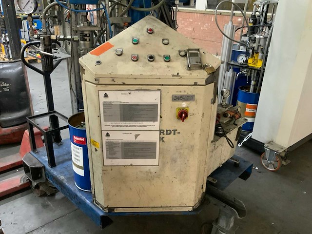 1996 reinhardt-technik ecostar 250 kitmachine - afbeelding 5 van  9