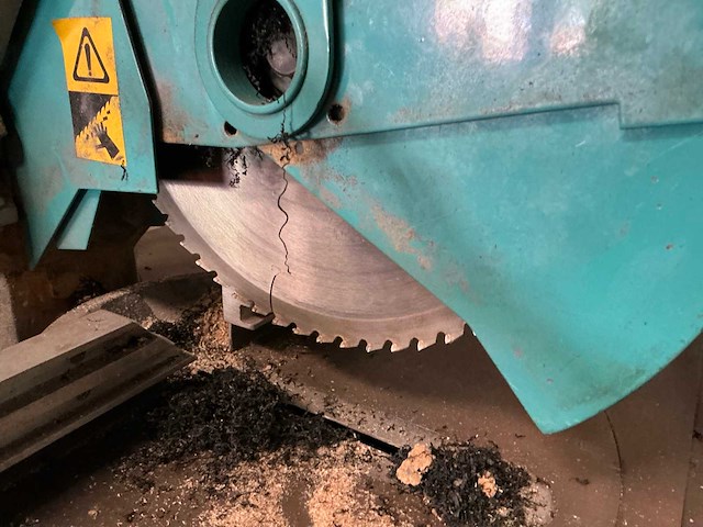 1996 romas velox 350 afkortcirkelzaagmachine - afbeelding 3 van  9